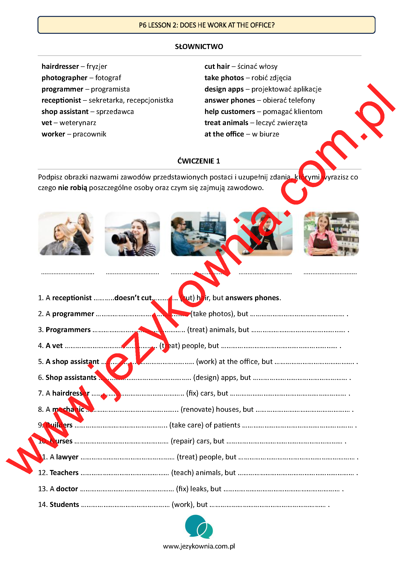 Karty pracy na CAŁY ROK - KLASA 6 - obrazek 4
