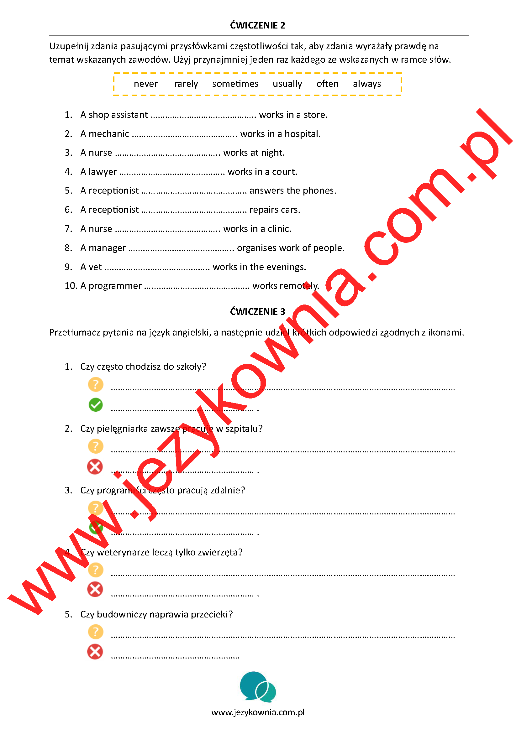 Karty pracy na CAŁY ROK - KLASA 6 - obrazek 9